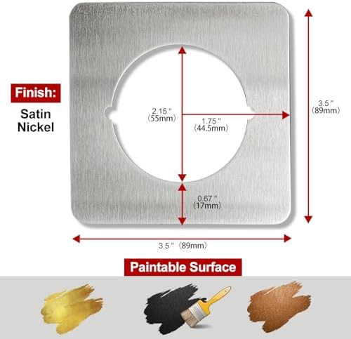 MOSECYOU Door Lock Scar Plate