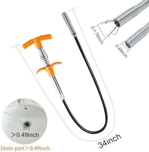 Drain Snake Hair Remover