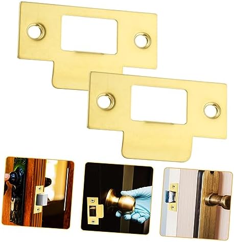 Add Extra Security with DOITOOLs Professional Deadbolt Strike Plate