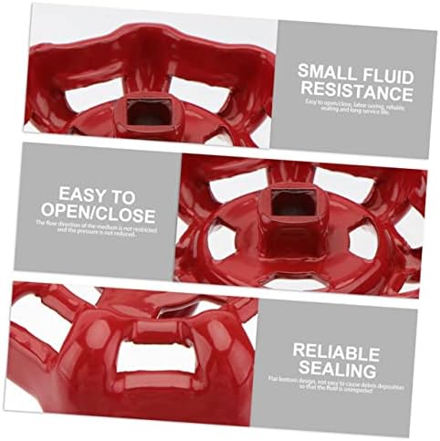 Perfect for FluoroPlastic and Steel_PIPE fittings Smooth Grip and Durable stainless steel ball handleSIZE 2Pcs Set