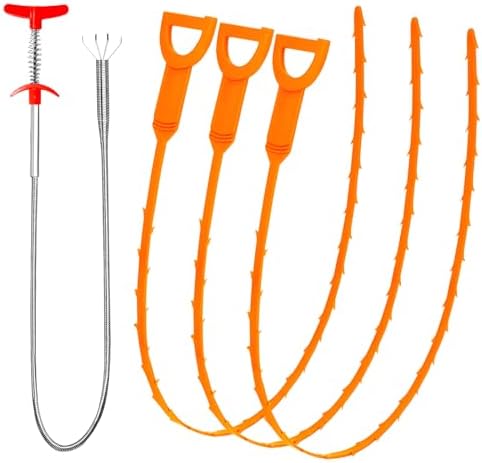 Drain Clog Remover Set for Home Use