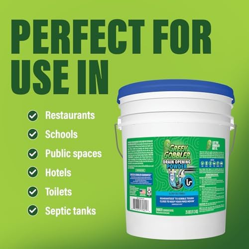Green Gobbler Eco-Drain Cleaner for Sagging Drains