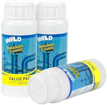 Wild Tornado Pro-Grade Sink and Drain Cleaner 3-Pack