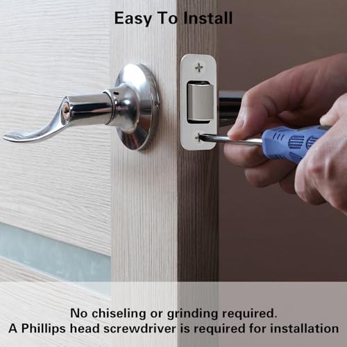3-Piece Stainless Steel Door Strike Plate Spacer
