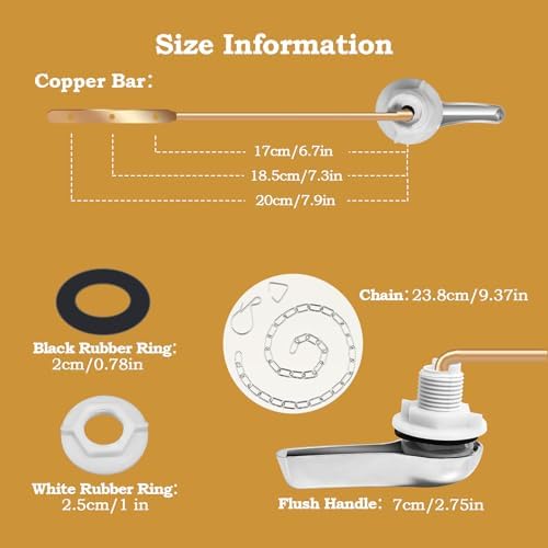 Demiwise Toilet Handle Replacement Kit