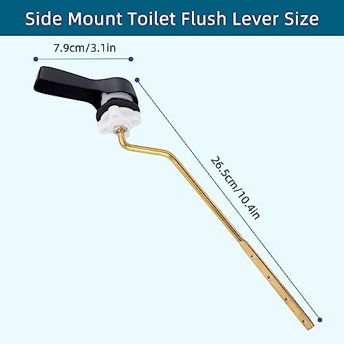 Hygie Rinse Side Mount Toilet Handle Kit - Universal Fit Oil Rubbed Bronze