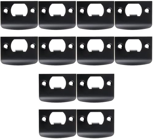 Stainless Steel Deadbolt Strike Plate Kit