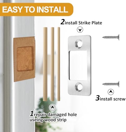Secure Door Closing with YuanchuStrike Plate