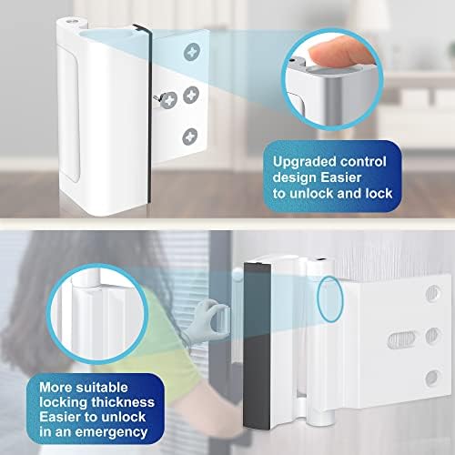 Secure Door Lock for 800lbs Resistance