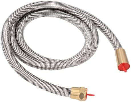 Restokii Stainless Steel Shower Extension Hose for Home Use Reliable and Durable