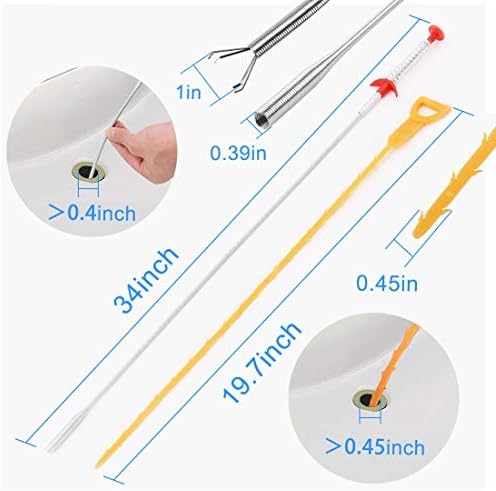 Dual-Action Snake Drain Kit