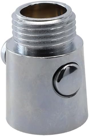 Water Flow Control Valve Brass for Bathroom One-Button Flow Adjustment Water Saving Durable ABS Material