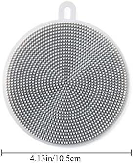 High-Quality Non-Scratch Silicone Scrubber for Kitchen Cleaning
