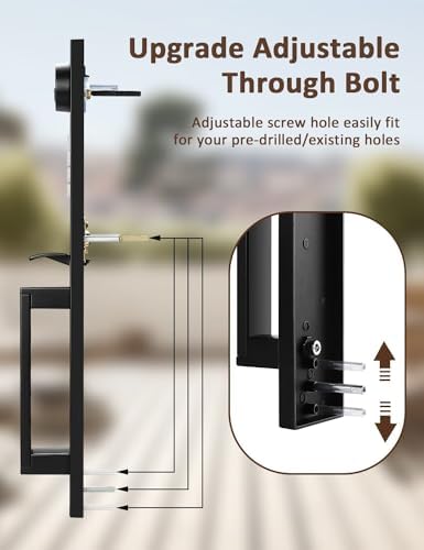 Front Door Lock Set Heavy Duty Entry Door Lock Set