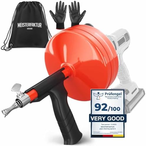MEISTERFAKTUR Drain Snake 20 50FT in Unblock Your Clogged Sink