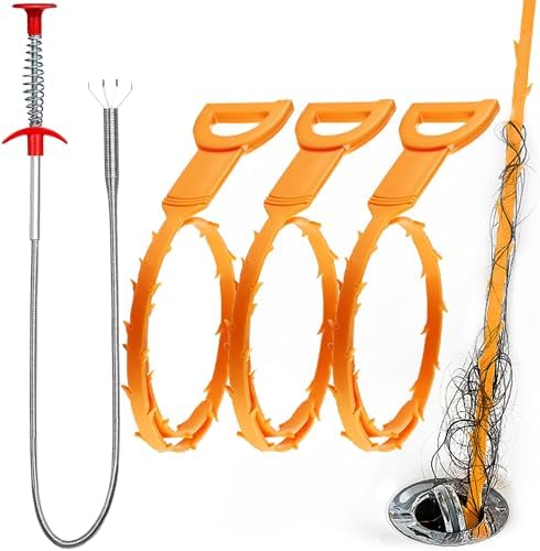 Dual-Action Snake Drain Kit
