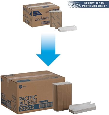 Georgia-Pacific Pacific Blue Basic C-Fold Paper Towels 240 Per Pack 10 Packs Per Case