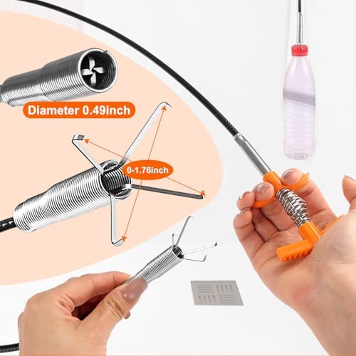 Lambda Drain Snake Hair Clog Remover