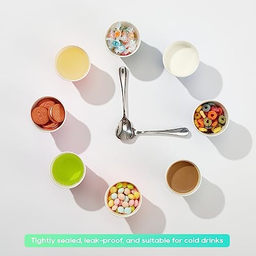 JOLLY PARTY 600 Pack 3oz Disposable Bathroom Cups Green Floral Design Perfect for Parties Events