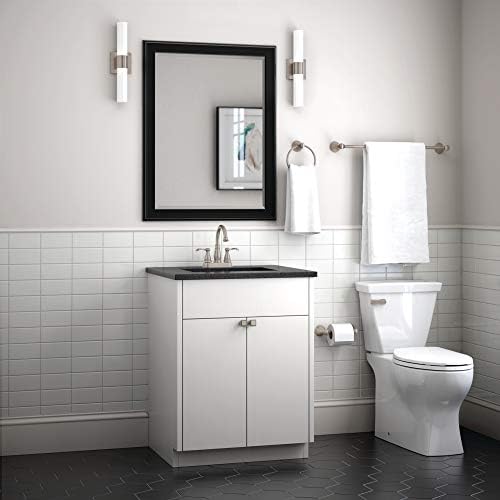 Delta Faucet 3-Piece Bath Hardware Kit SpotShield Brushed Nickel Easy Installation Style