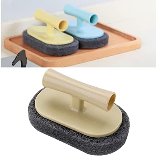 Zerodeko 3-Pack Kitchen Cleaning Brush Set with Ergonomic Handle