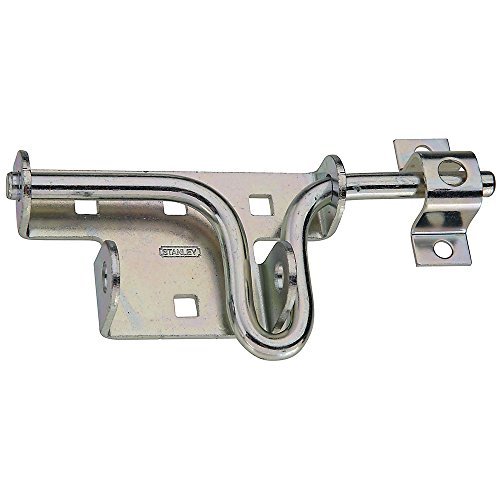 National Hardware N109-028 Sliding Bolt Door Gate Latch WeatherGuard Coated Lifetime Warranty