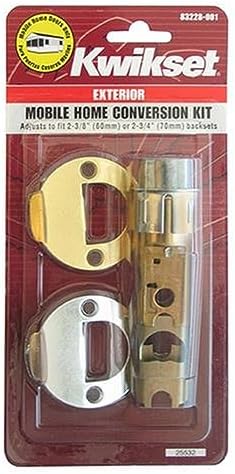 Kwikset Mobile Home Lock Conversion Kit Red