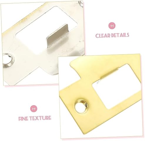 Get your door secure and firm 2-Piece Stainless Steel Strike Plate