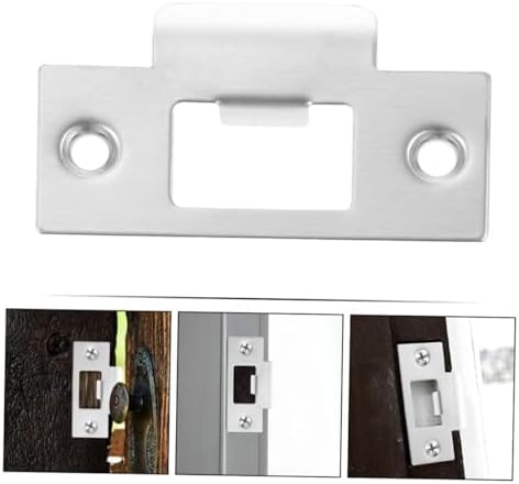 BUTIFULSIC Stainless Steel Door Reinforcement Kit with Sizes 1-58in for Room Garage Locks