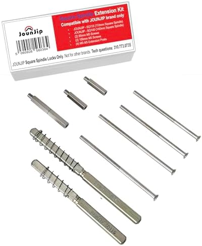 JOUNJIP Square Spindle Thick Door Extension Kit Perfect Fit for JOUNJIP Square Spindle Mechanic Locks