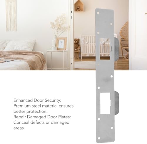 Secure Door Plate for Lock Reinforcement