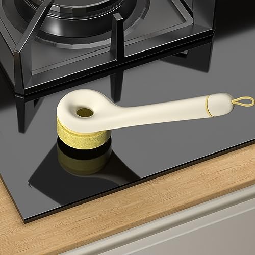 Long Handle Vegetable and Fruit Scrubber Brush Eco-Friendly Hydrophobic and Easy to Clean