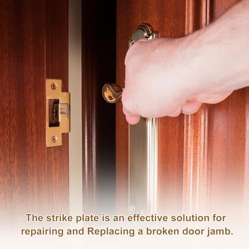Sturdy Steel Door Strike Plate