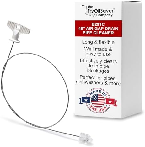 48 Flexible Dishwasher Cleaning Brush for Blocked Pipes