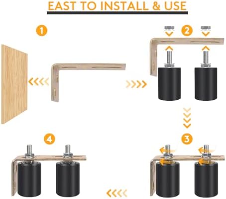 Neiteli Heavy Duty Sliding Gate Rollers Kit