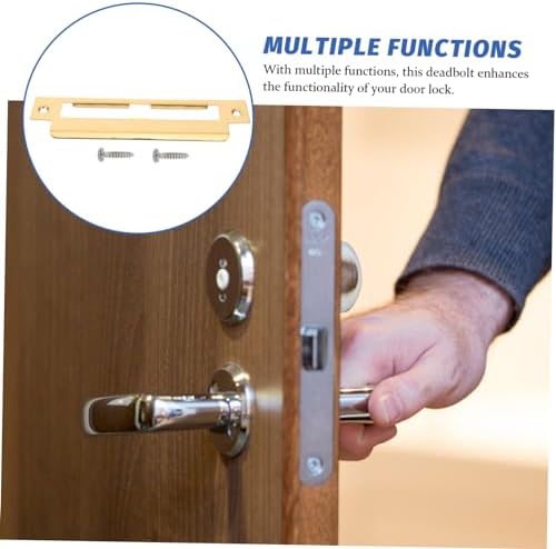 Artibetter Secure stainless steel deadbolt strike plate