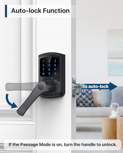 Secure Easy Keypad Door Lock with Anti-Peel Security