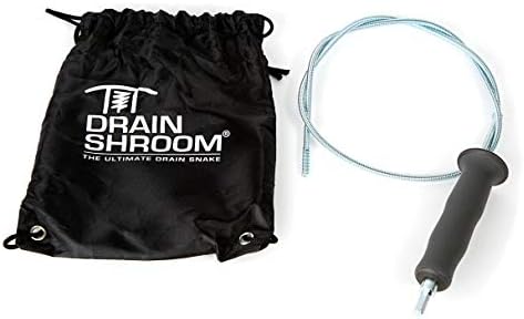 DrainShroom 42-inch Stainless Sink Snake for Bath Snake Drain Clog Remover