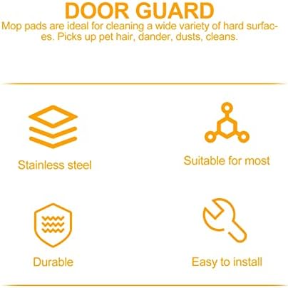 Stainless Steel Door Strike Plate Set of 5