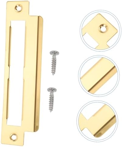 Artibetter Secure stainless steel deadbolt strike plate