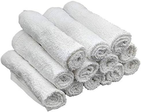 Eco-Friendly 24-Pack 12x12 Reusable Washcloths