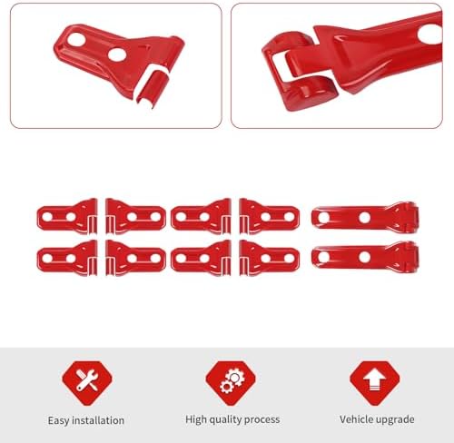 Jimen Fit JL Unlimited 4 Door Hinge Set for Jeep