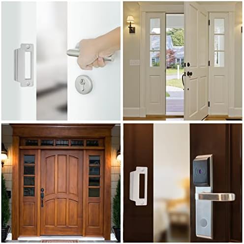 Stainless Steel Door Strike Plate Set of 5