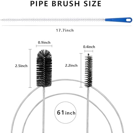Adove Flexible Extra Long Drain Brush Drain Unblocker Tool