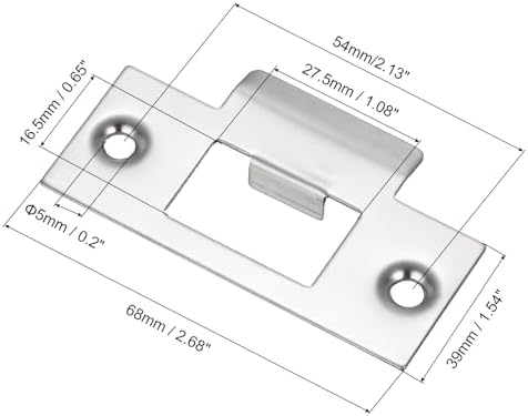 Distinct Design Door Strike Plate