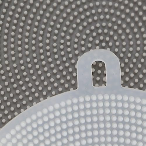 Pokinge 4 Pcs Silicone Dish Scrubber Non-Scratch