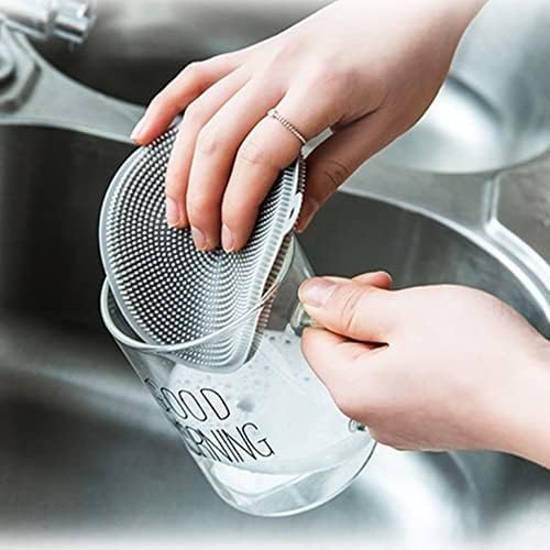 High-Quality Non-Scratch Silicone Scrubber for Kitchen Cleaning