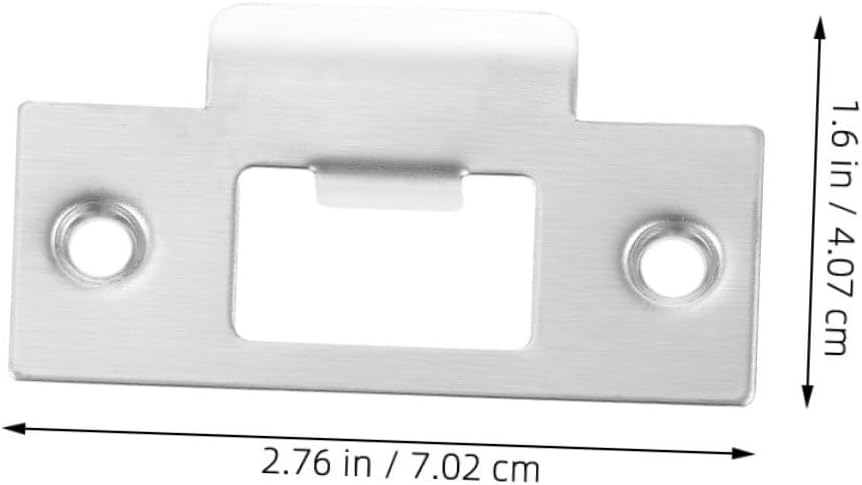 BUTIFULSIC Stainless Steel Door Reinforcement Kit with Sizes 1-58in for Room Garage Locks