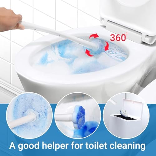 Topo Bear Disposable Toilet Brush Holder Set