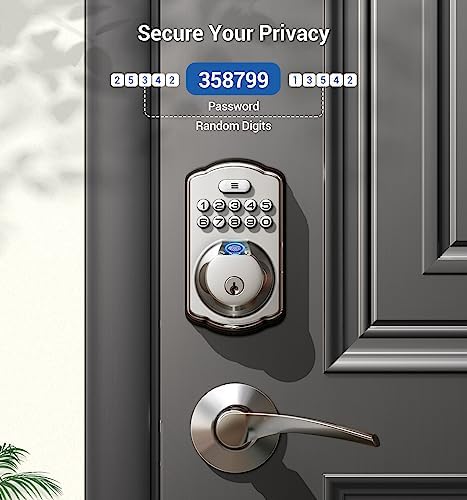 Fingerprint Door Lock with 4-in-1 Unlock